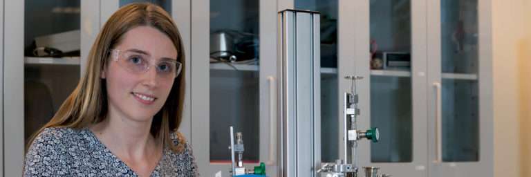 Materials science researcher Josie Auckett