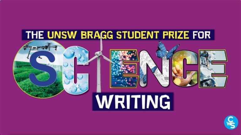 UNSW Bragg Student Prize for Science Writing