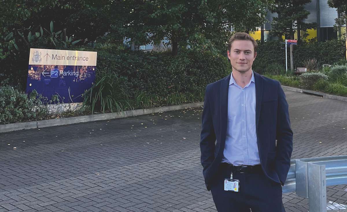 This is a photo of Orlando Hodgson, who is a clinical engineer