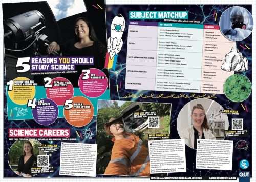 Reasons to study science poster