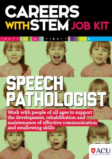 Job Kit: Speech Pathologist