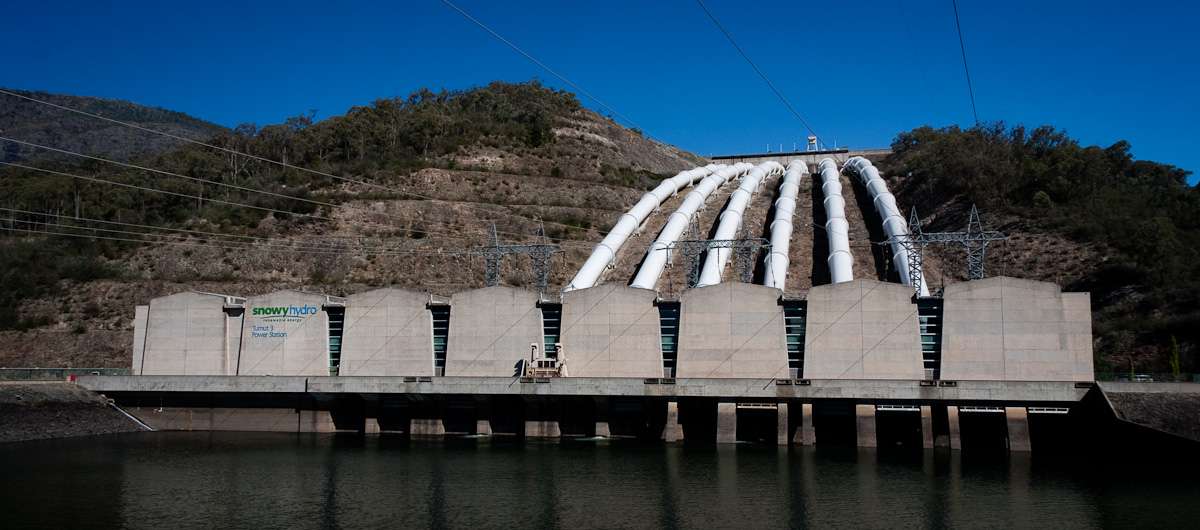 Snowy Hydro pipes